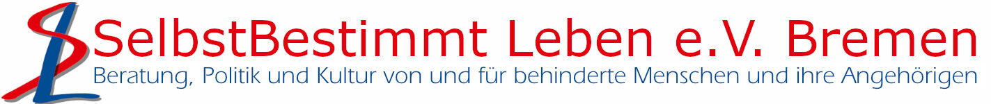 Logo Selbstbestimmt Leben e.V. Bremen